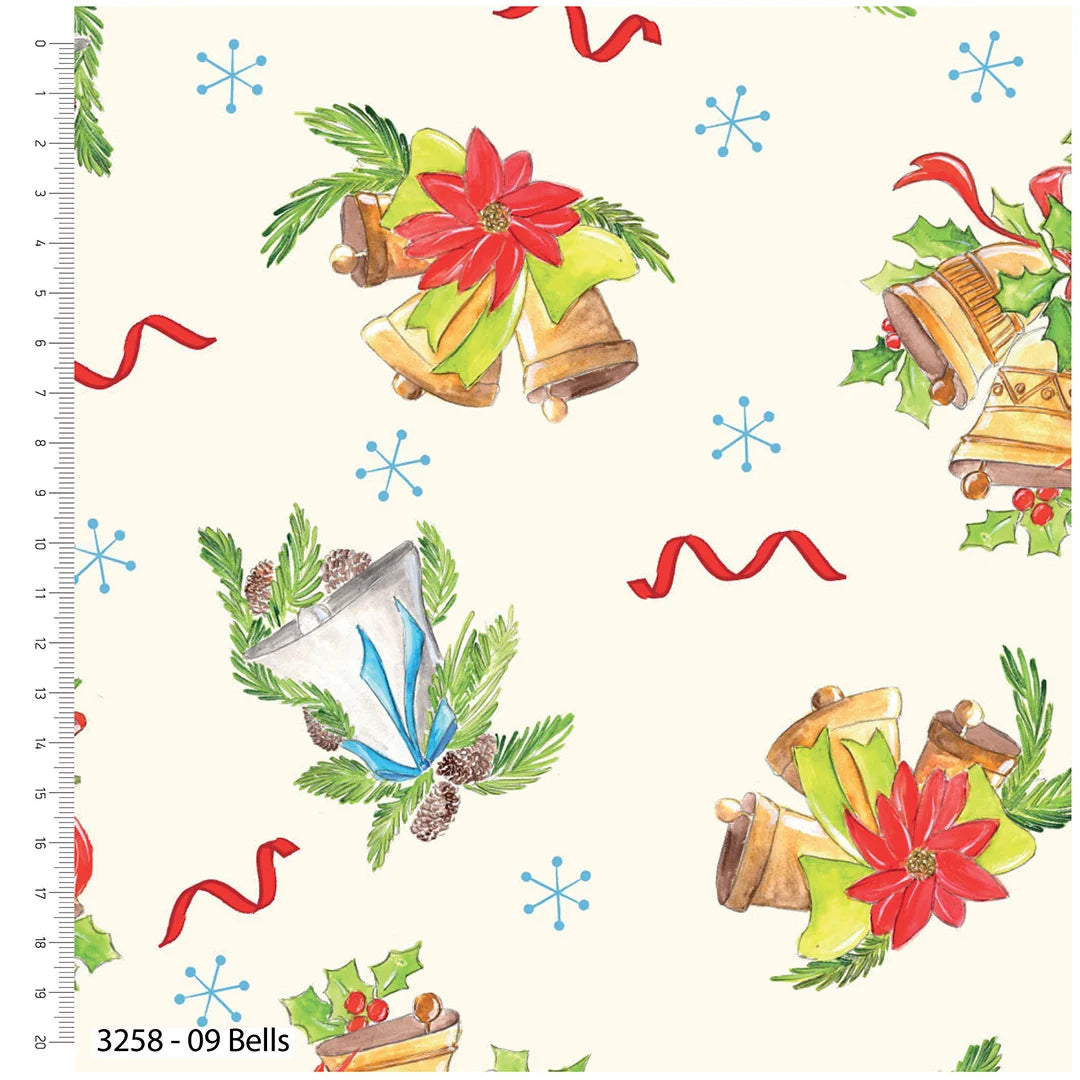Cotton Craft | Debbie Shore | Christmas Traditions - Bells £6pm