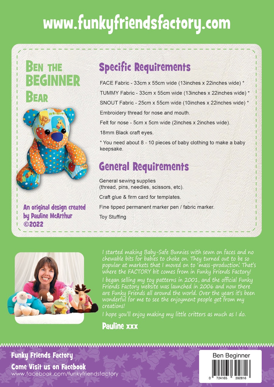 Funky Friends Factory | Ben The Beginner Bear