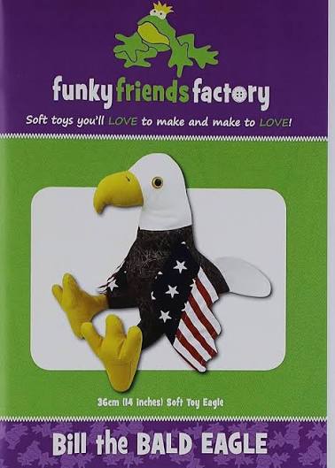 Funky Friends Factory | Bill the Bald Eagle Pattern