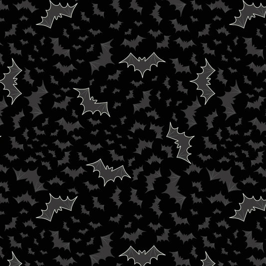 Lewis & Irene | Castle Spooky | Bats - black £8pm