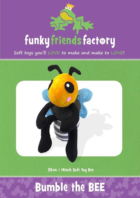 Funky Friends Factory | Bumble the Bee Pattern