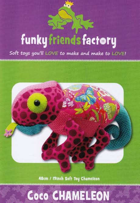 Funky Friends Factory | Coco Chameleon Pattern