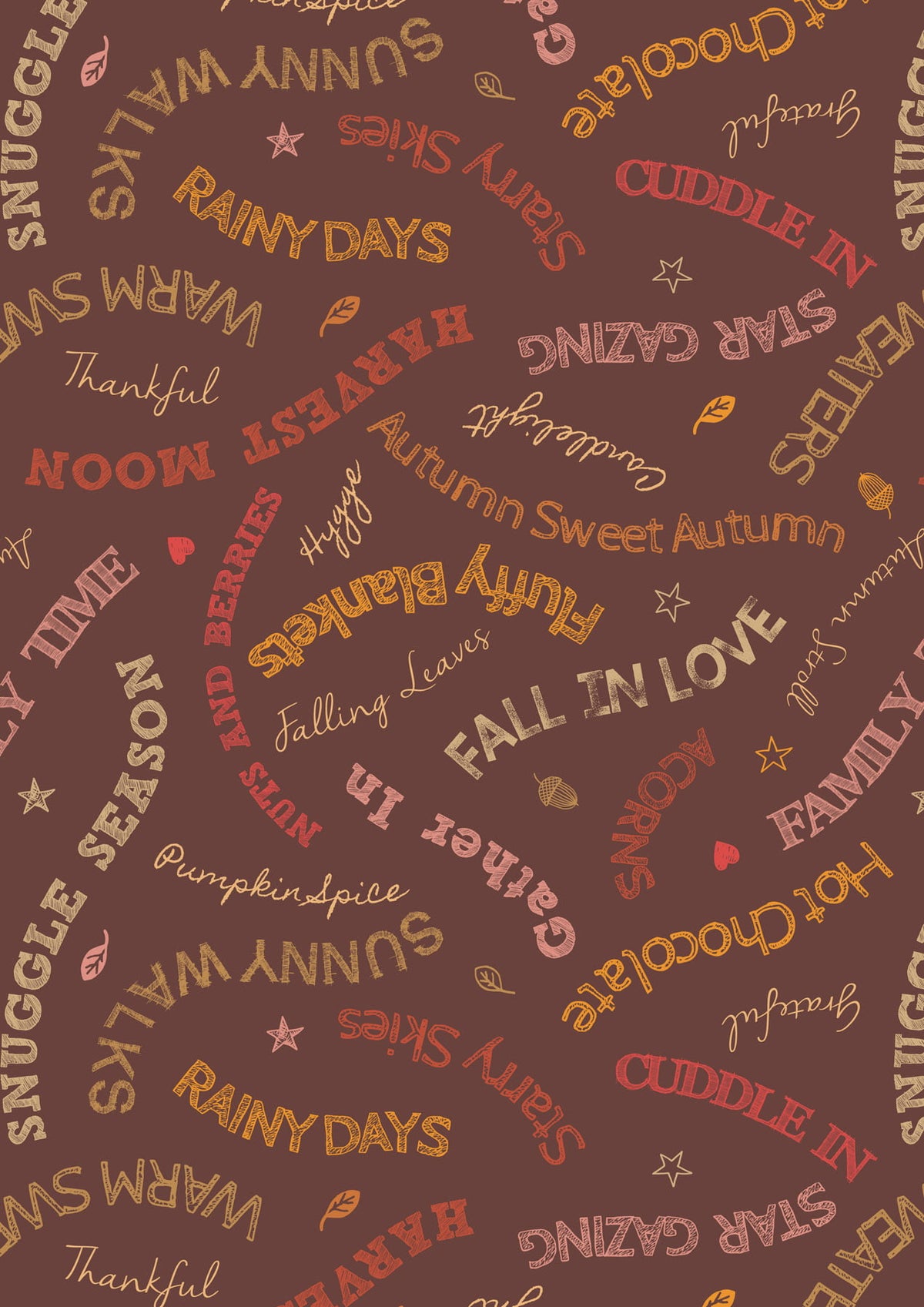 Lewis & Irene | Snuggle Time | Cosy Words - chocolate £7pm