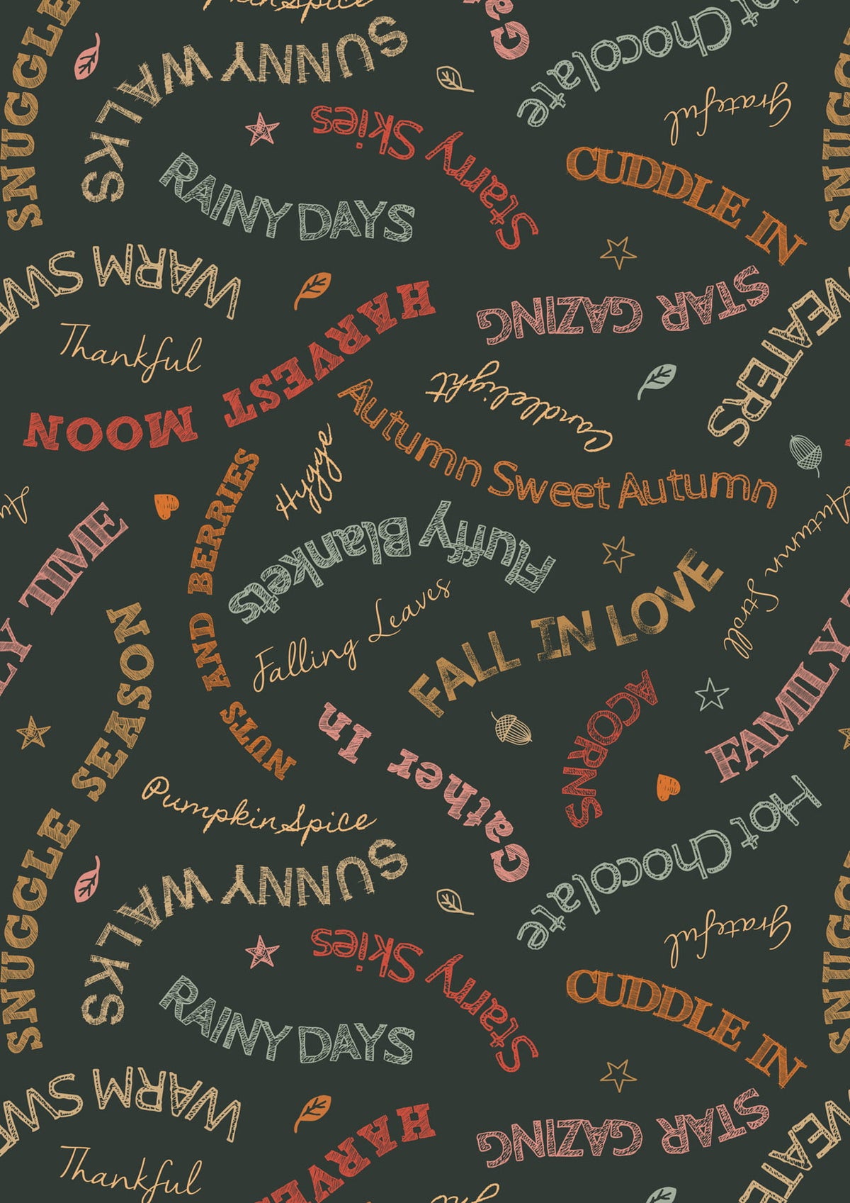 Lewis & Irene | Snuggle Time | Cosy Words - dark forest £7pm