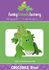 Funky Friends Factory | Crocodile Steve Pattern