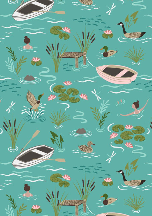 Lewis & Irene | On The Lake | A Dip In The Lake - Sunny Day £7pm