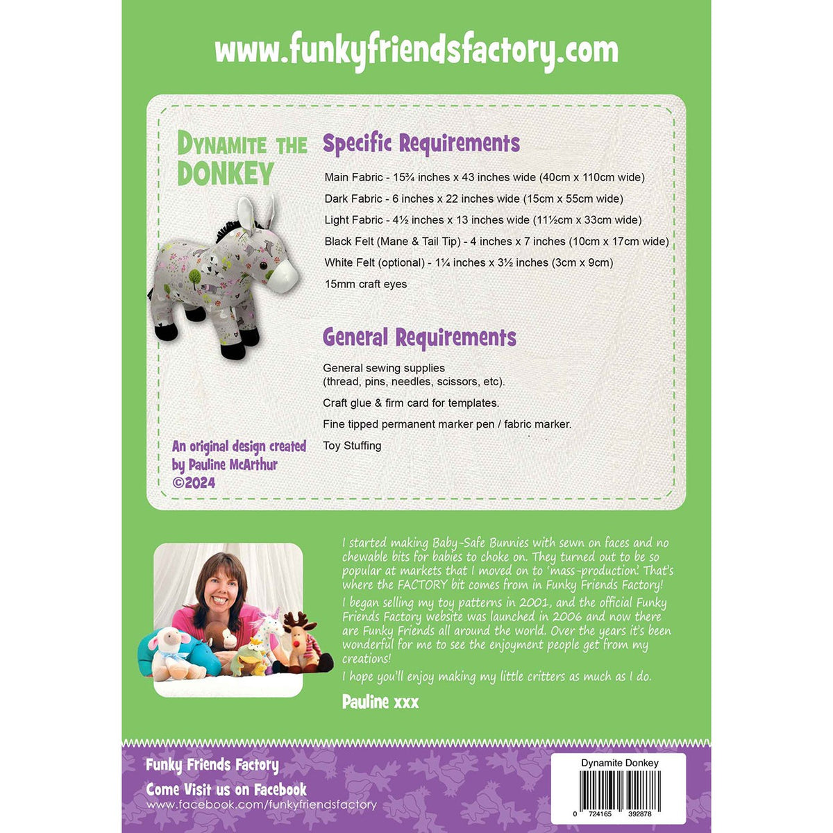 Funky Friends Factory | Dynamite the Donkey