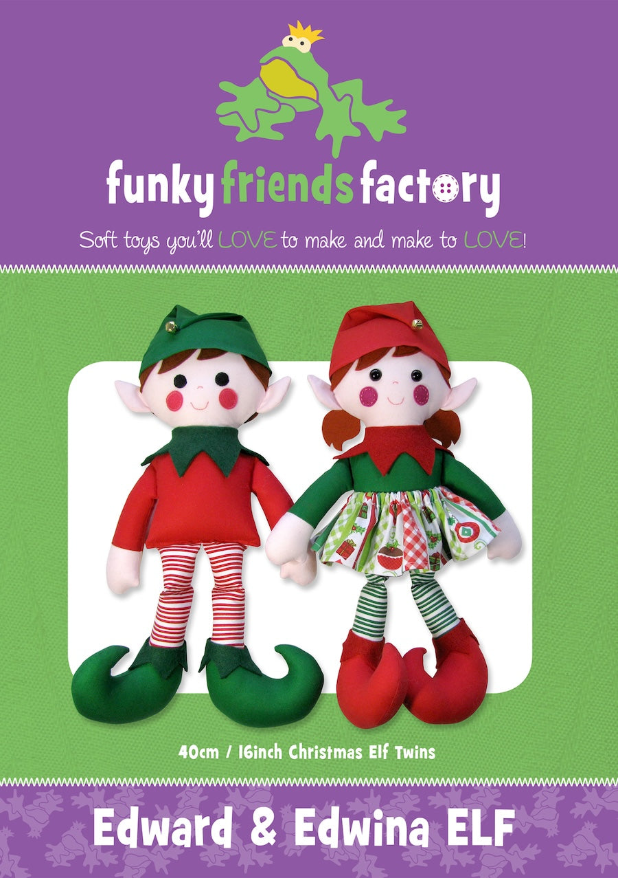 Funky Friends Factory |  Edward & Edwina Elf Pattern
