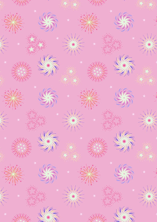 Lewis & Irene | Small Things Glow | Fireworks - Pink £7pm