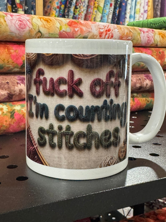 MUG | Fuck Off I'm Counting Stitches - Wool