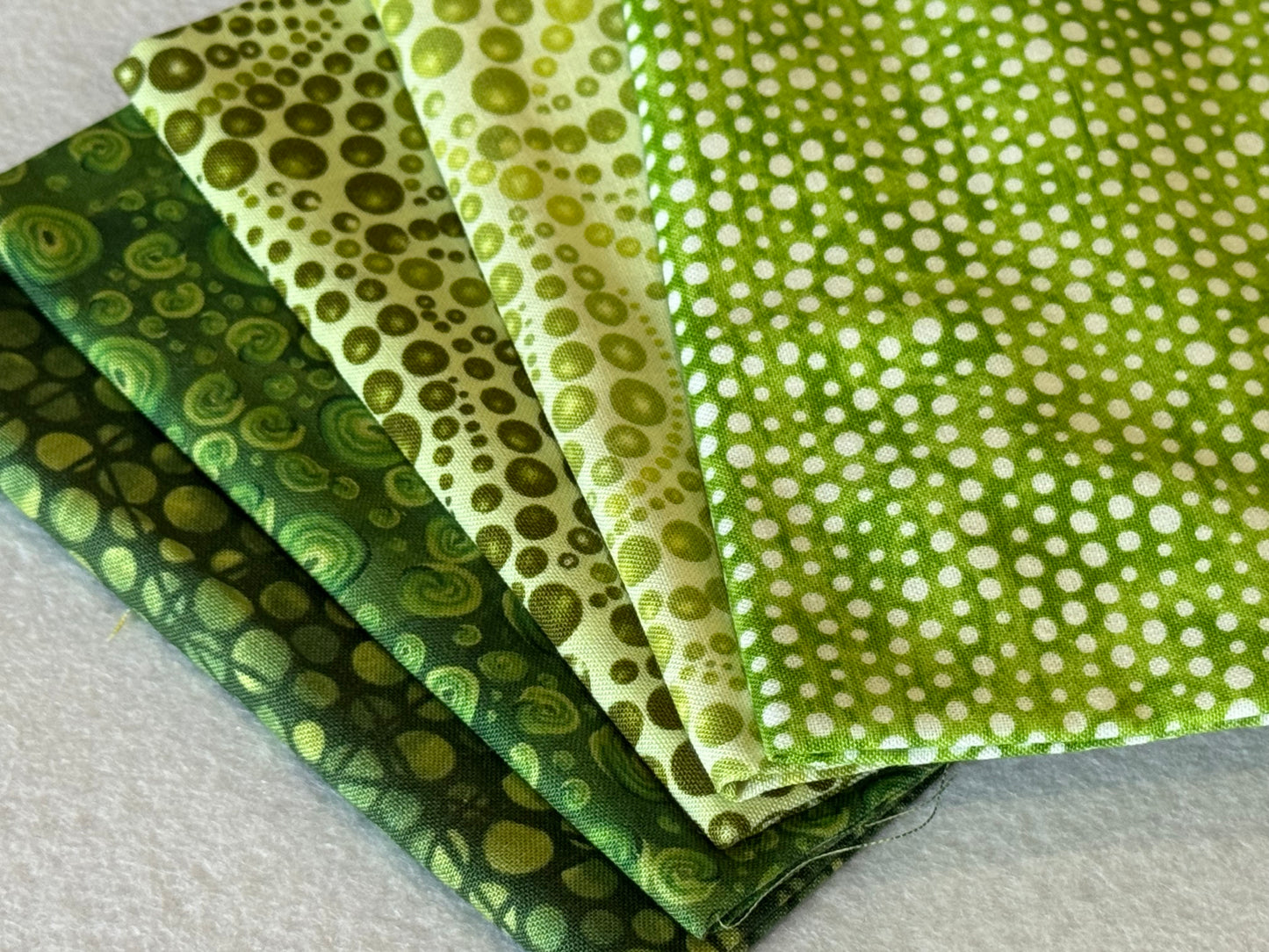 Fat Quarter Bundle - Greens