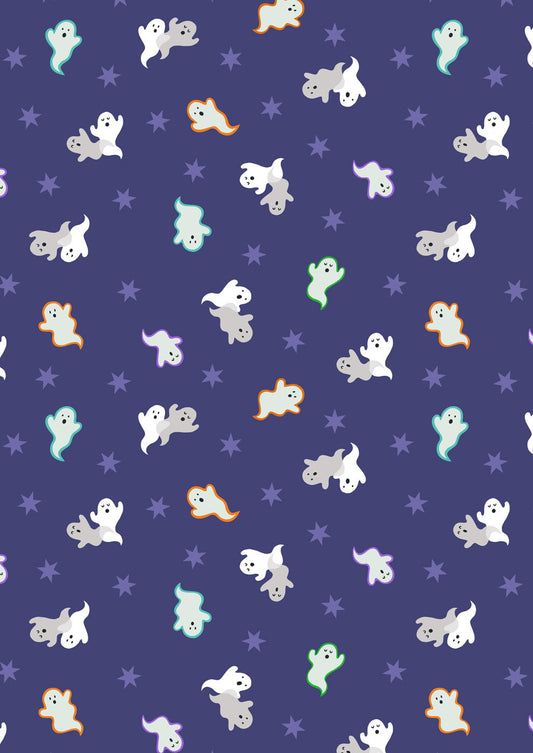 Lewis & Irene | Castle Spooky | Spooky Ghosts - purple £8pm