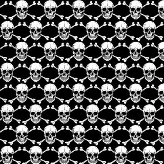 Benartex | Halloween Spirit | Glowing Skulls £12pm