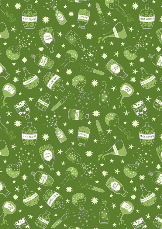 Lewis & Irene | Cast A Spell | Halloween Bottles - Green £8pm