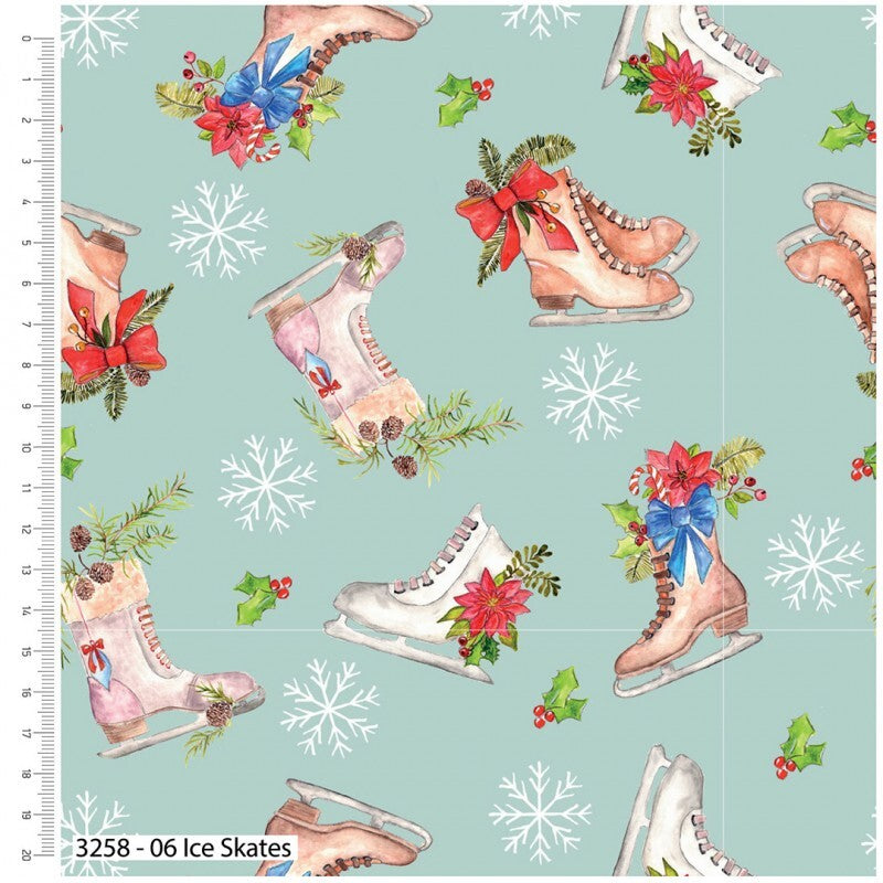 Cotton Craft | Debbie Shore | Christmas Traditions - Ice Skates £6pm