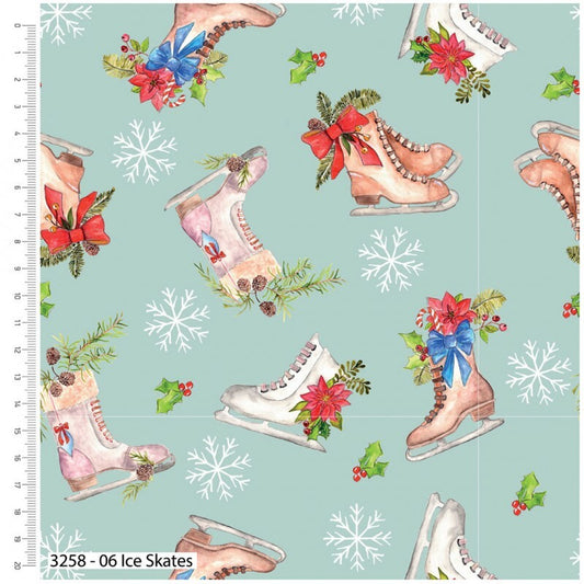 Cotton Craft | Debbie Shore | Christmas Traditions - Ice Skates £6pm