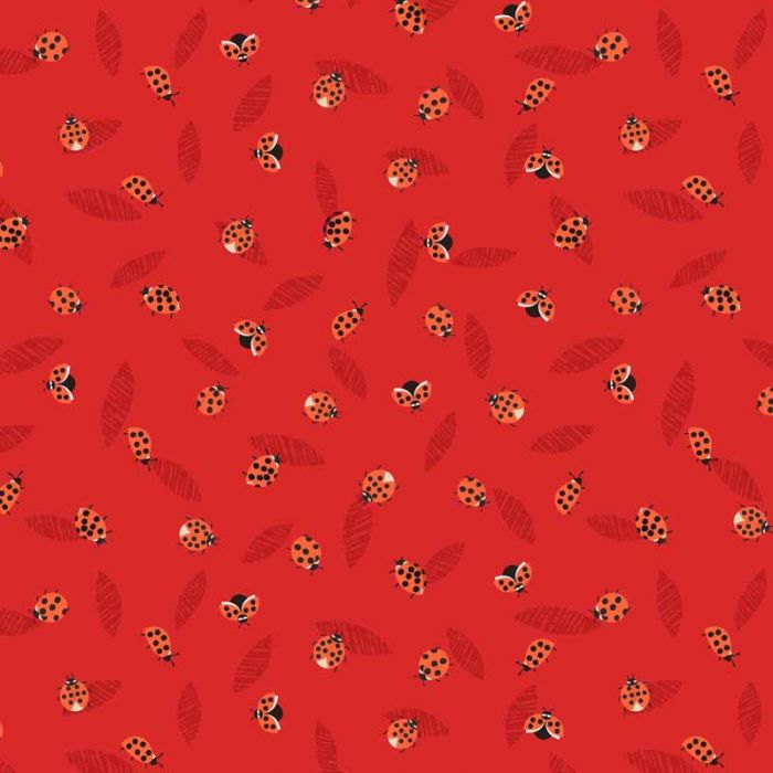 Lewis & Irene | Spring Flowers | Ladybirds - Red £7pm