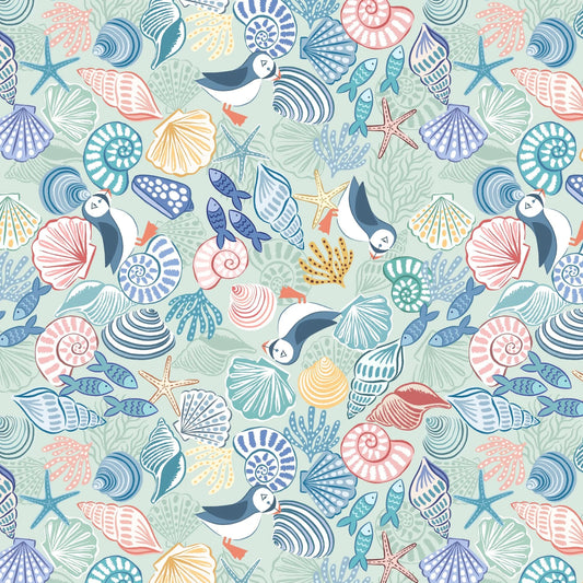 Lewis & Irene | Sea's The Day | Puffins & Shells £16pm