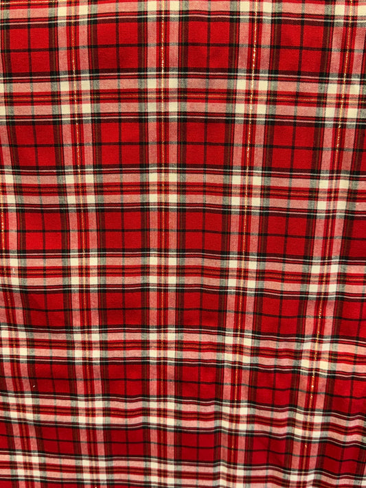 Cotton Craft | Metallic Tartan 3 £4pm