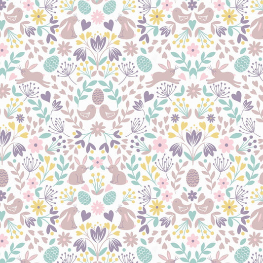Lewis & Irene | Spring Treats | Mirrored Bunny & Chicks - Cream £7pm