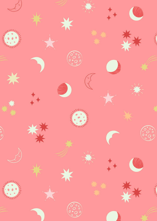 Lewis & Irene | Small Things Glow | Night Sky - Sundown Pink £7pm