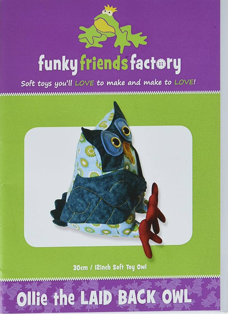 Funky Friends Factory | Ollie The Laid Back Owl Pattern
