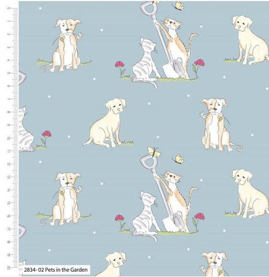 Debbie Shore | Pets Collection | Pets In The Garden £9.50pm