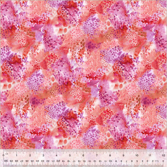 Windham Fabrics | A Hummingbirds Charm | Shimmer - Wild Berry £8pm