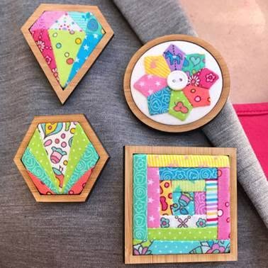 Lilabelle Lane Creations | Petitely Pieced Pins Kit