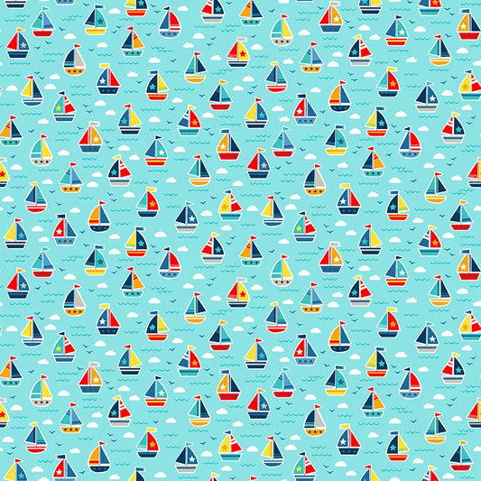 Makower | Pool Party | Boats - Turq £10pm