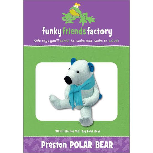 Funky Friends Factory | Preston The Polar Bear Pattern