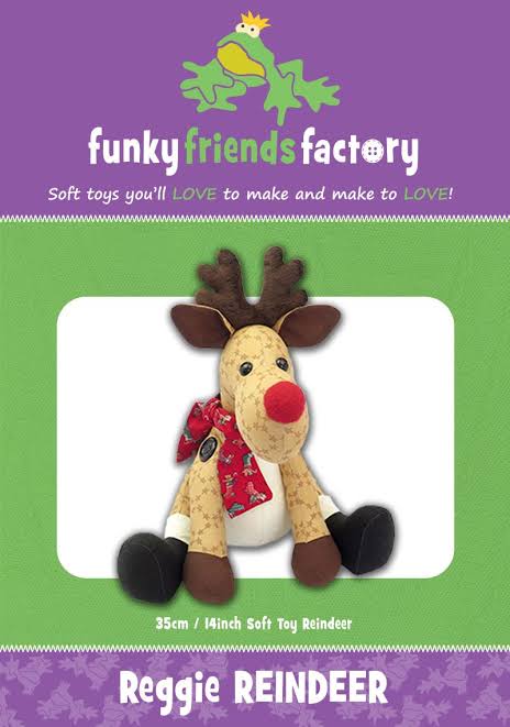 Funky Friends Factory | Reggie Reindeer Pattern