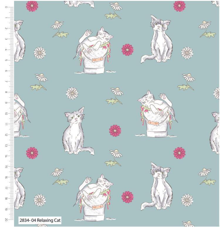 Debbie Shore | Pets Collection | Relaxing Cats £9.50pm