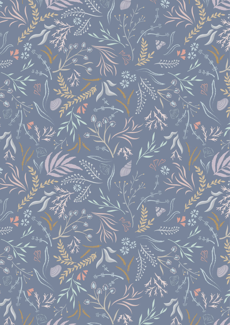 Lewis & Irene | Sound Of The Sea | Seaweed Sway - Porpoise Purple £7pm