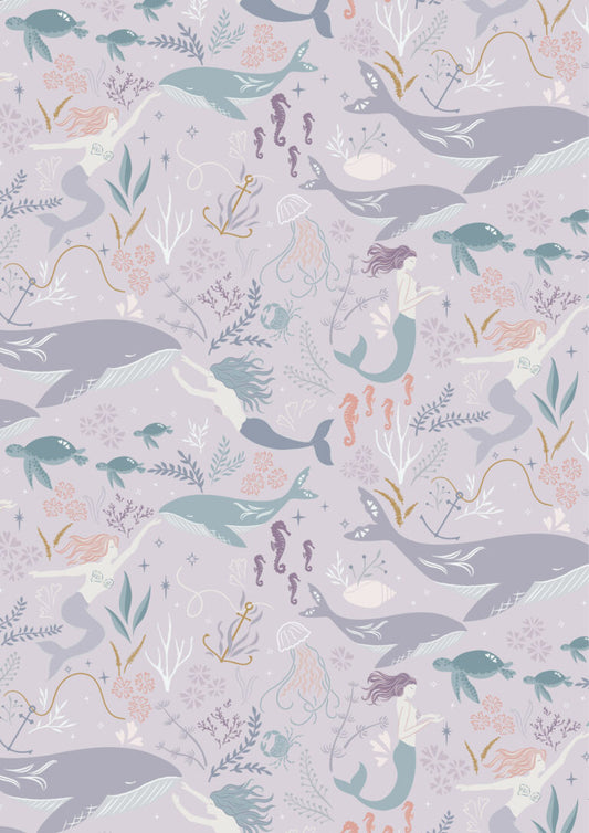 Lewis and Irene | Sound of The Sea | Sirens Spell - Light Blush Mauve £7pm
