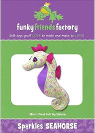 Funky Friends Factory | Sparkles Seahorse Pattern