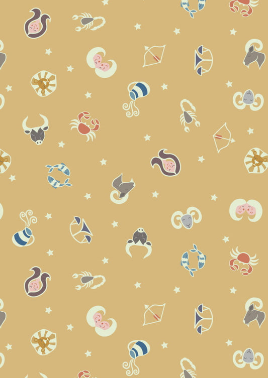 Lewis & Irene | Small Things Glow | Star Signs - Mellow Ochre £7pm