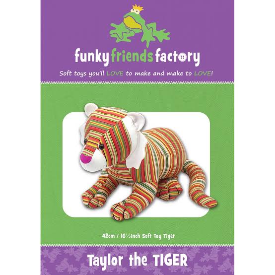 Funky Friends Factory | Taylor The Tiger Pattern