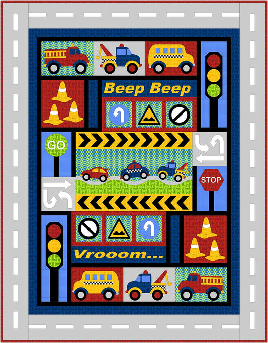 kids Quilts | Traffic Jam