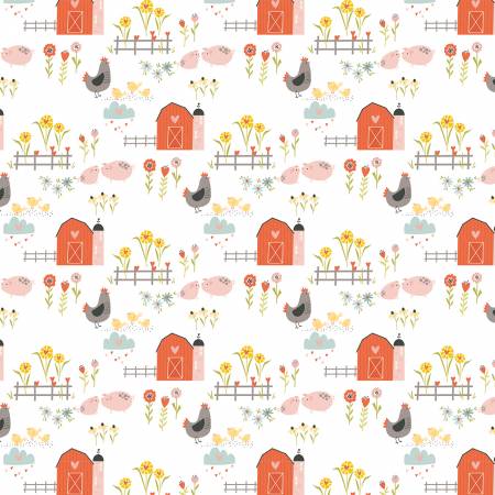 Nutex | My Heart Belongs to my Farmer | Sweetheart Farm - White £12pm