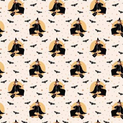 Poppie Cotton | Sweet Tooth | Witches on cream £16pm