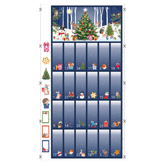 Nutex | Advent Panel | Woodland - Blue